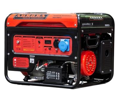 Бензиновый генератор (5.5 кВт) Aurora AGE 6500 D