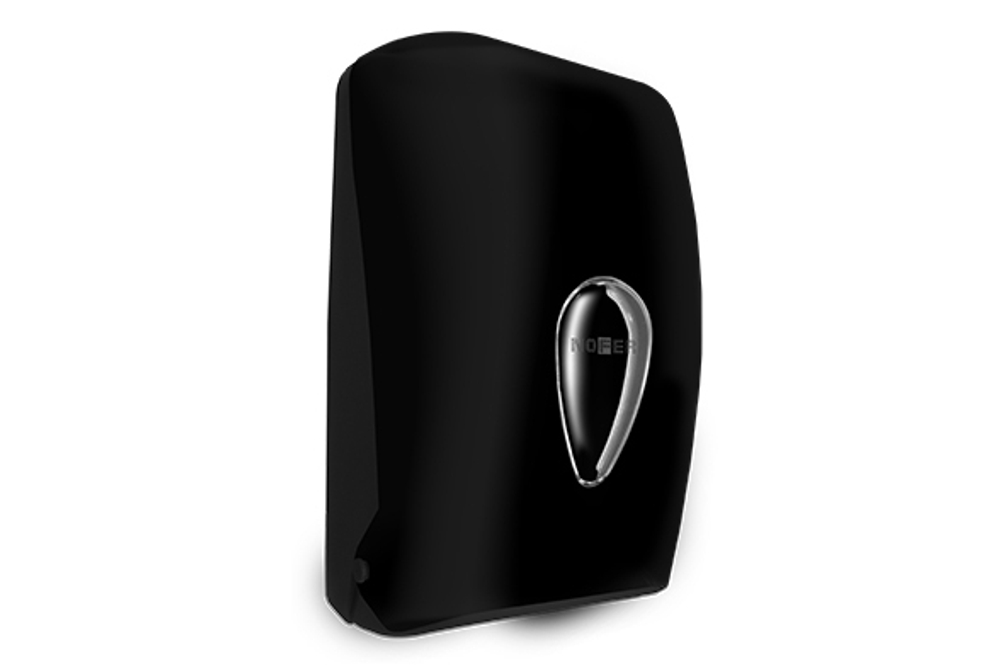 Диспенсер для листовой туалетной бумаги ABS NOFER 05118.N чёрный
