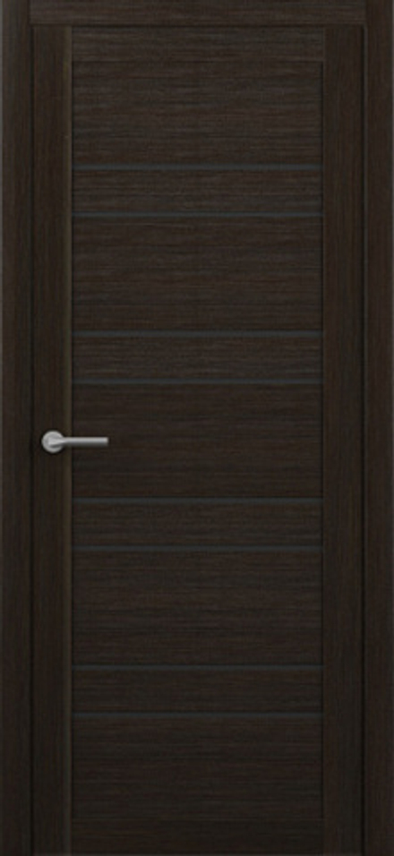 Межкомнатные двери Дублин, Эко-шпон, Кипарис тёмный