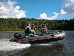 Лодка KORSAR Combat CMB-380E (оливка)