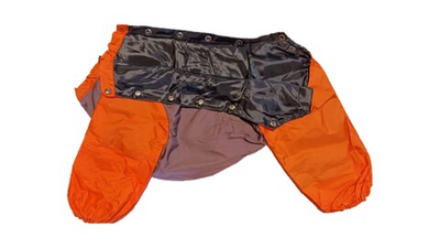 Комбинезон - Демисезонный (с подкладкой) 29 девочка (обхват груди 63 - 69), коричневый-оранжевый