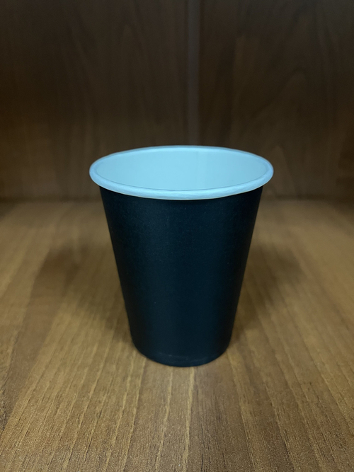 Бумажный стакан 250мл. ЧЕРНЫЙ, Кракен 1000шт/кор