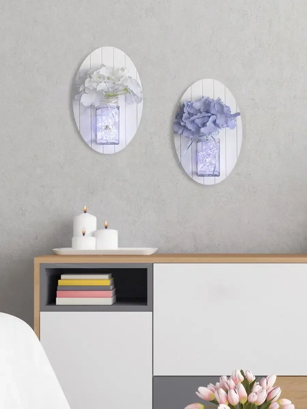 Искусственные цветы для декора