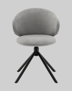 Стул Труфальд велюр светло-серый