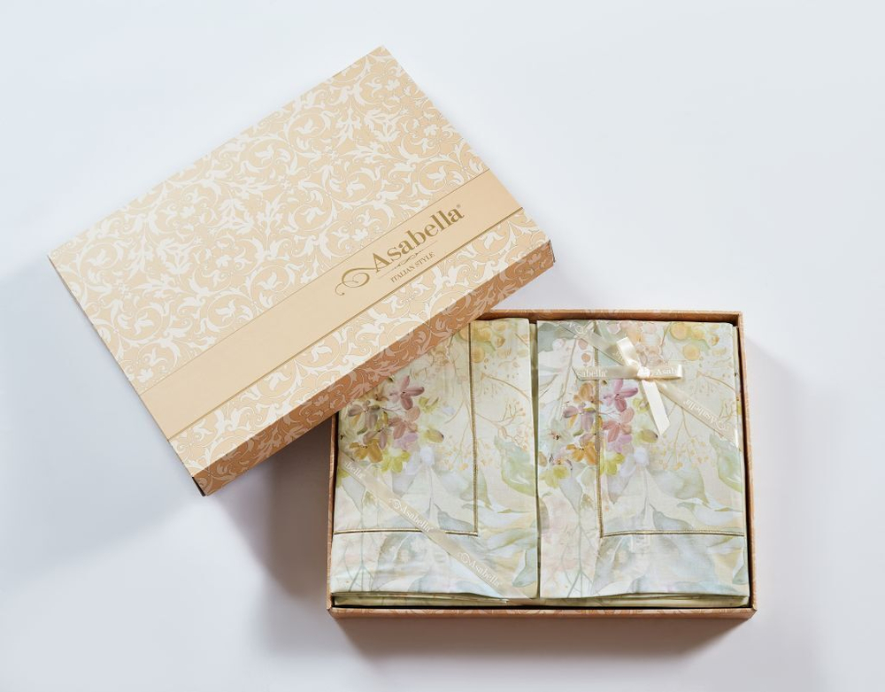 Постельное белье 2 спальное евро Asabella 2220-6