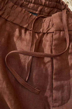 Льняные брюки