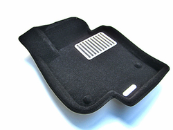 Коврики салона для SKODA Superb (2009-2015) Euromat 3D Lux черные. Арт. EM3D-004509