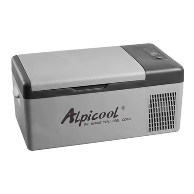 Компрессорный автомобильный холодильник Alpicool C15 (Альпикул 15 литров) 12/24/110/220 Вольт