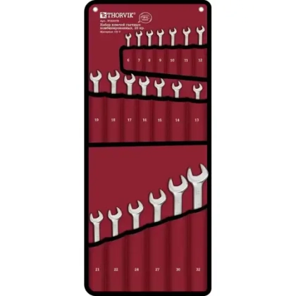 Набор ключей гаечных комбинированных THORVIK W3S20TB