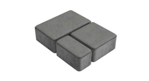 Тротуарная плитка «Брук» с прямыми углами