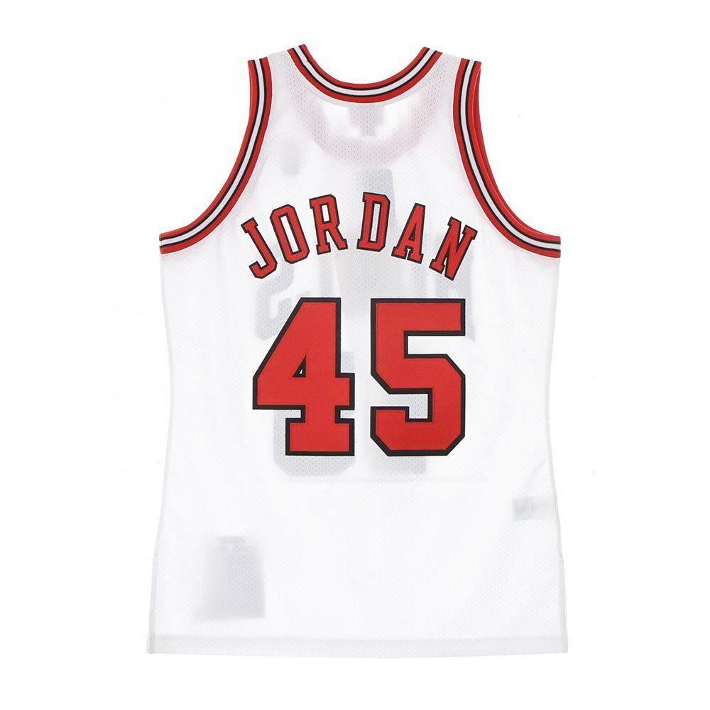 Баскетбольная джерси Mitchell&Ness Authentic Jersey Chicago Bulls 45 White Баскетбольная джерси Mitchell&Ness Authentic Jersey Chicago Bulls 45 White