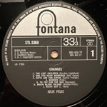 Julie Felix - Changes (Англия 1966г.)