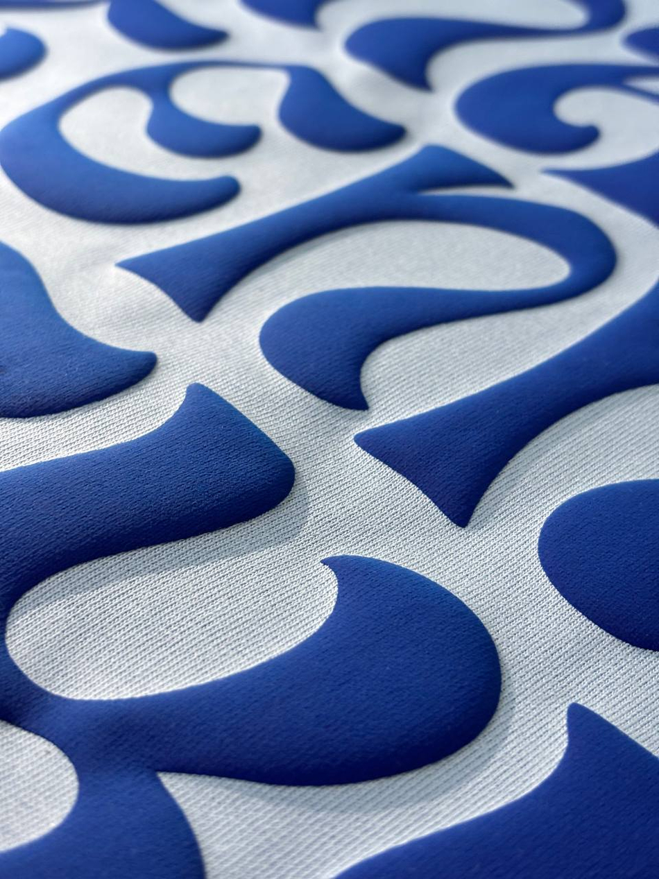 Термопленка Полиуретановая Объемная Ю.Корея (королевский синий)