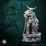 Человек Воин Паладин Варвар Файтер Рыцарь миниатюра для dnd, днд, pathfinder, фентези, Настольная игра, НРИ, Варгейм, РПГ