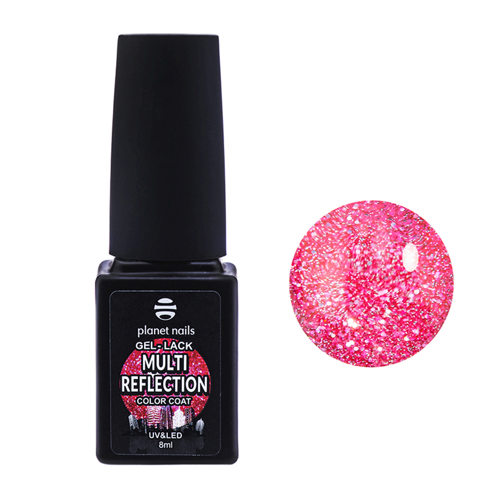 Planet Nails Гель-лак "Multi Reflection" 321 светоотражающий, 8мл