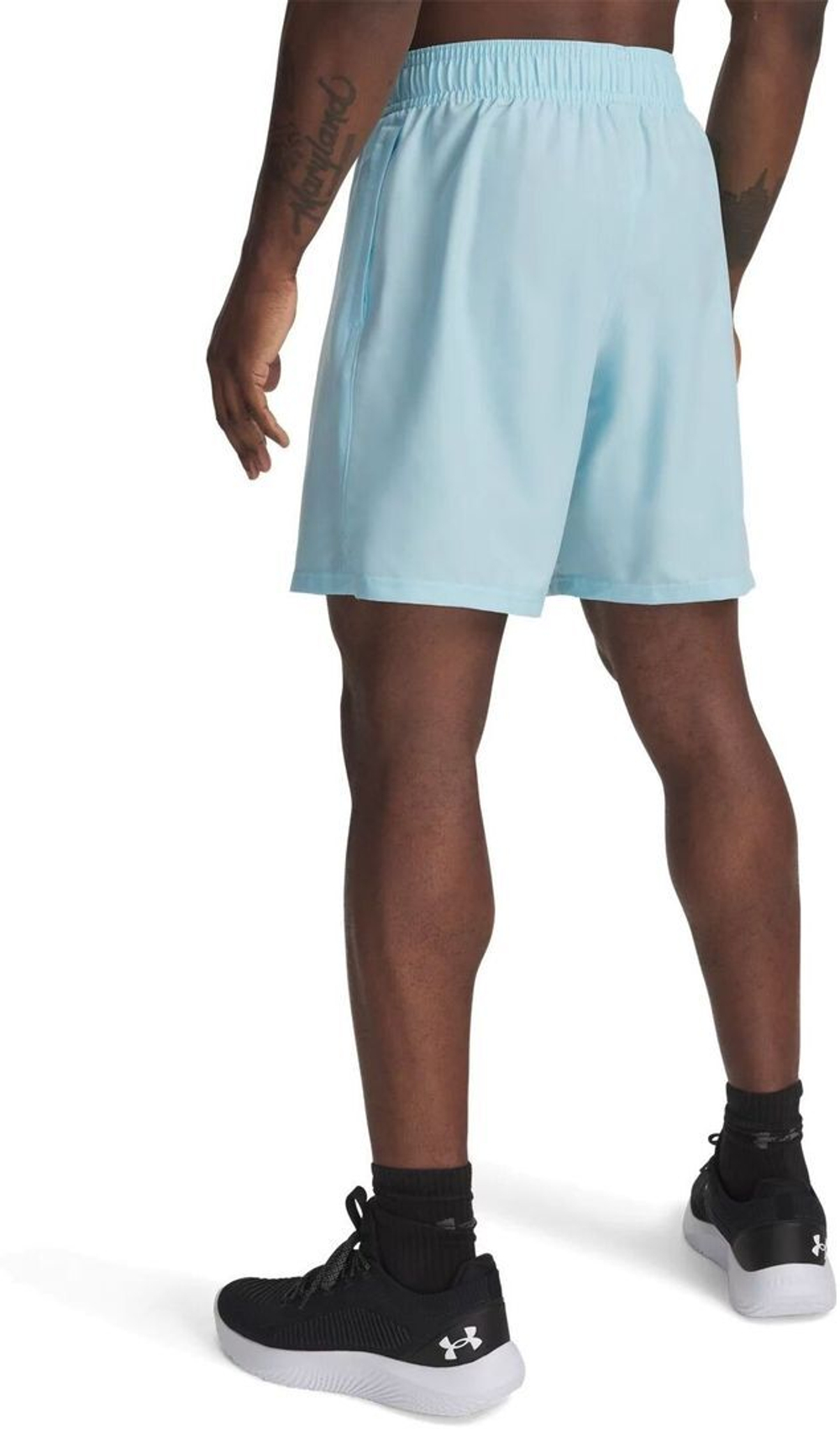 Шорты Under Armour UA Tech Woven Wordmark Short голуб