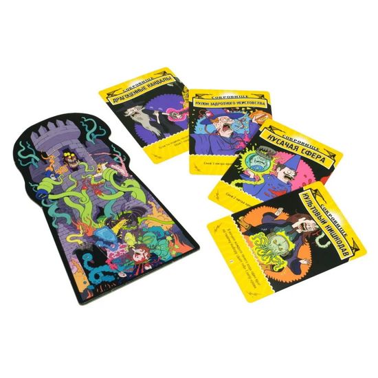 Настольная игра Эпичные схватки боевых магов: Бесчинство в замке Спрутобойни