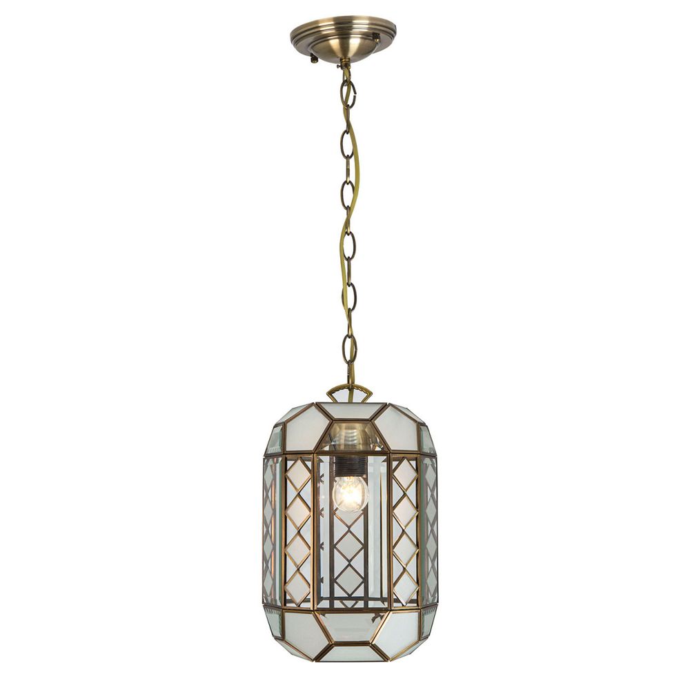 Citilux Фасет CL441212 Подвесной светильник витражный Бронза