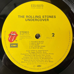 Винтажная виниловая пластинка LP The Rolling Stones Undercover (Japan 1983) (Obi) She Was Hot