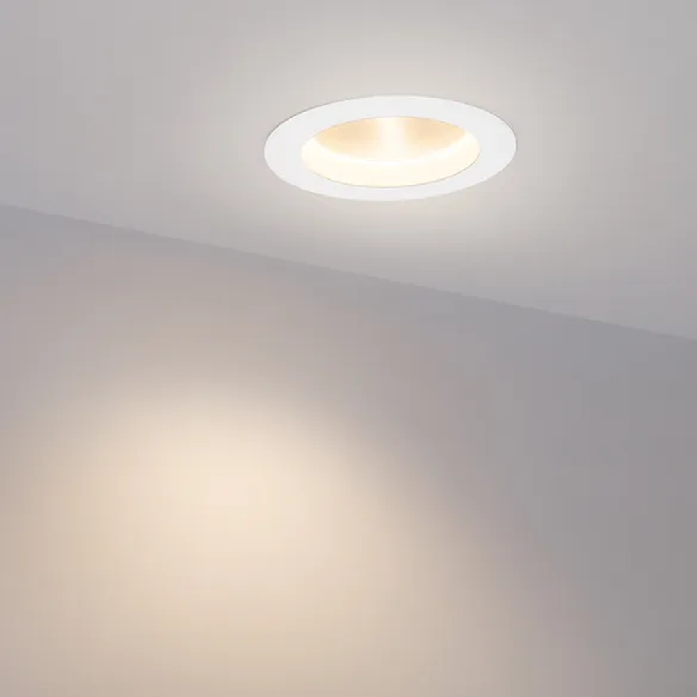 Светодиодный светильник LTD-145WH-FROST-16W Warm White 110deg (Arlight, IP44 Металл, 3 года) 021068