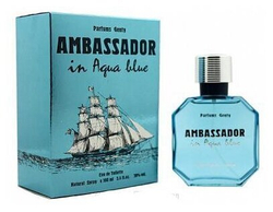 Genty туалетная вода Ambassador in Aqua Blue, 100 мл