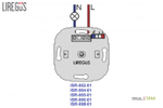 Светодиодный светорегулятор 3-100W коричневый омбре LIREGUS RETRO