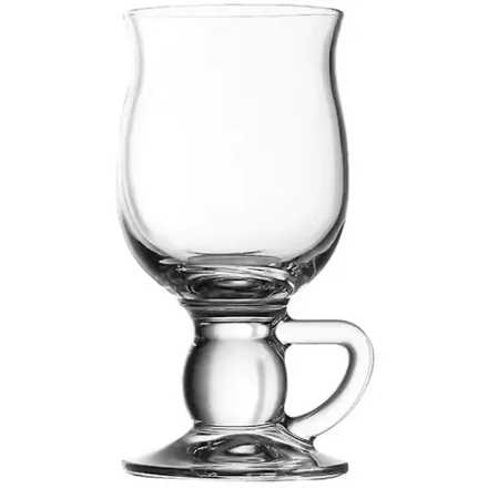 Бокал для горячих напитков «Айриш Кофе» стекло 270мл D=75,H=150,L=78мм прозр