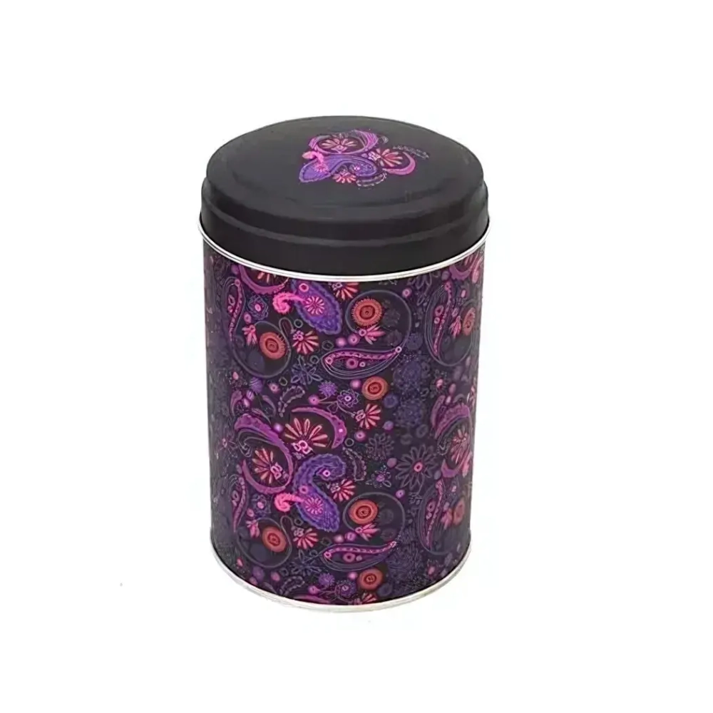 Банка жестяная Бута (Лиловая) 1,1л