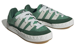 Adidas originals Adimatic Hemp shark bread shoes trend retro non-slip shock absorption low-top sneakers for men and women the same style white and green