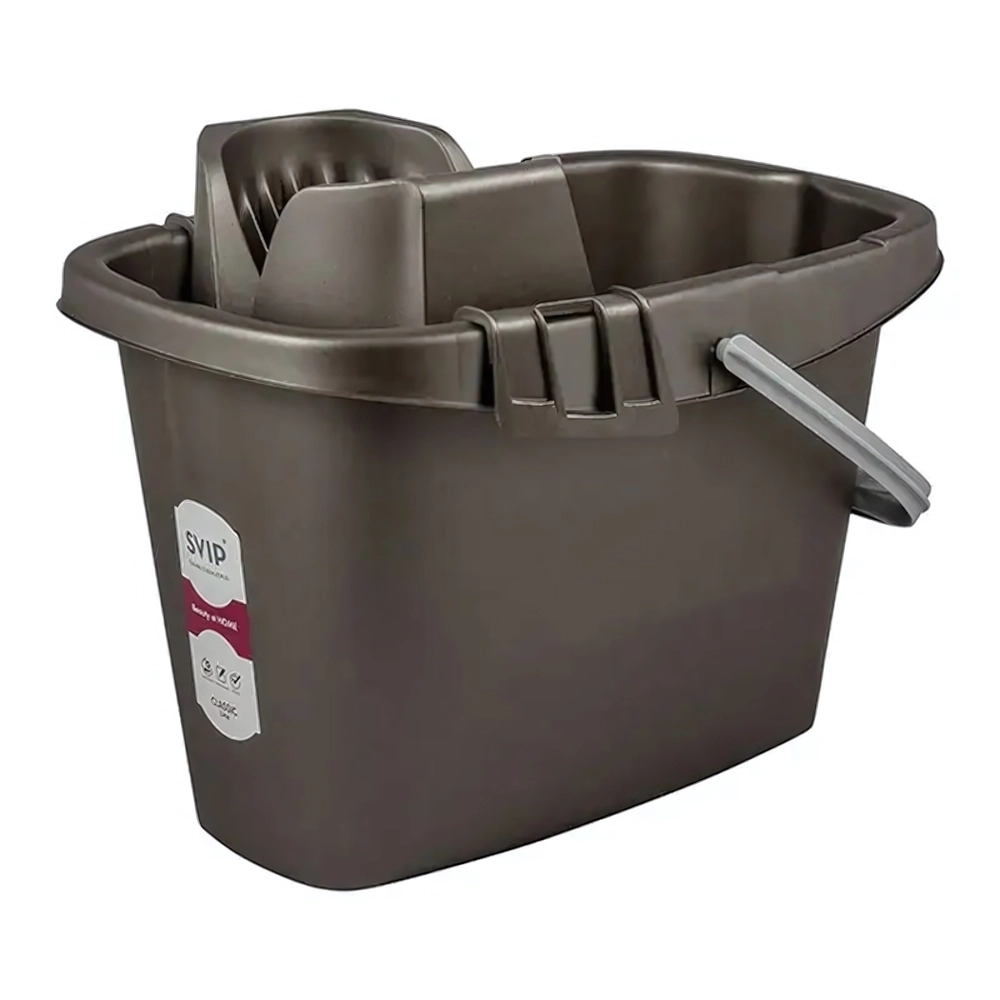 Ведро МОП c отжимом Step 13 л антрацит