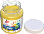 Гуашь художественная 1 шт. ЛУЧ "Классика", 240 мл, желтая светлая, 30С 1818-08
