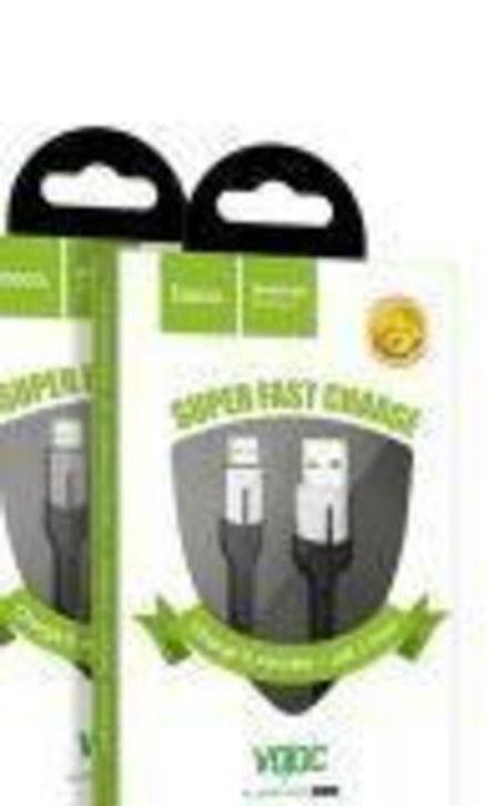 Кабель HOCO U68 USB (m)-microUSB (m) 1.2м 4.0A ткань красный (1/20/200)