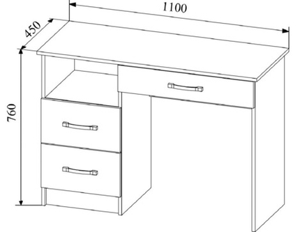 Софи (ДСВ) Стол макияжный
