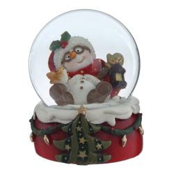 GAEM Фигурка декоративная "Снеговик" в стекл шаре, D 6.5 см, L6,5 W7 H8 см, 2в.