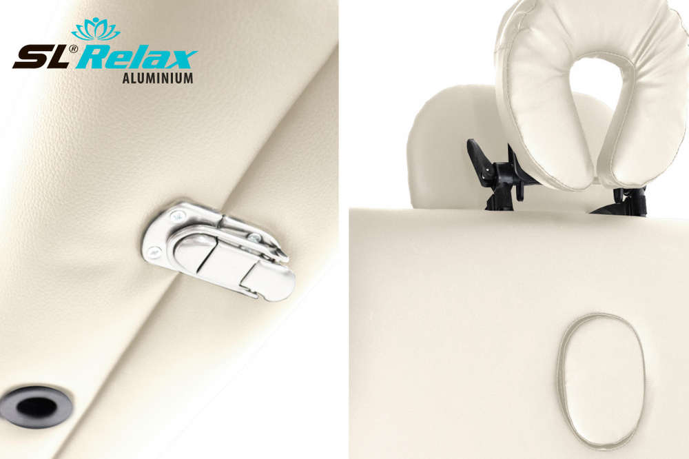 Массажный стол Aluminium (beige) Бежевый