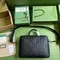 Портфель Gucci Jumbo Gg, чёрный