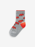 Носки хлопковые для мальчика Next 688-483, 10 шт., Серый, Синий, Зеленый