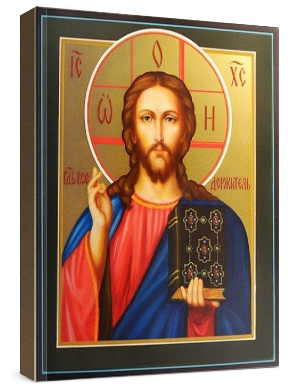 Спас Вседержитель (рукописная икона)