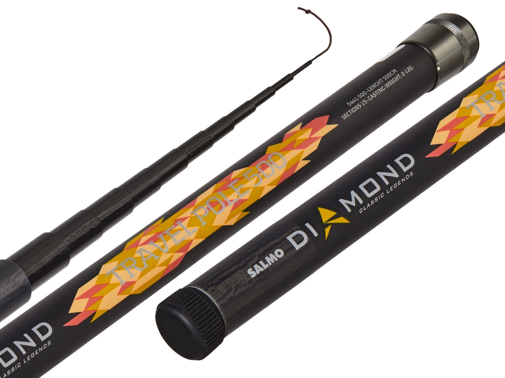 Удилище поплавочное без колец SALMO Diamond Travel Pole 5.00