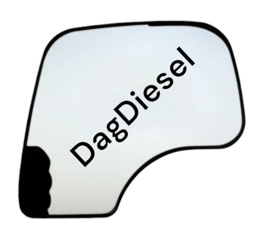 Стекло боковое правое JCB 333/E2509