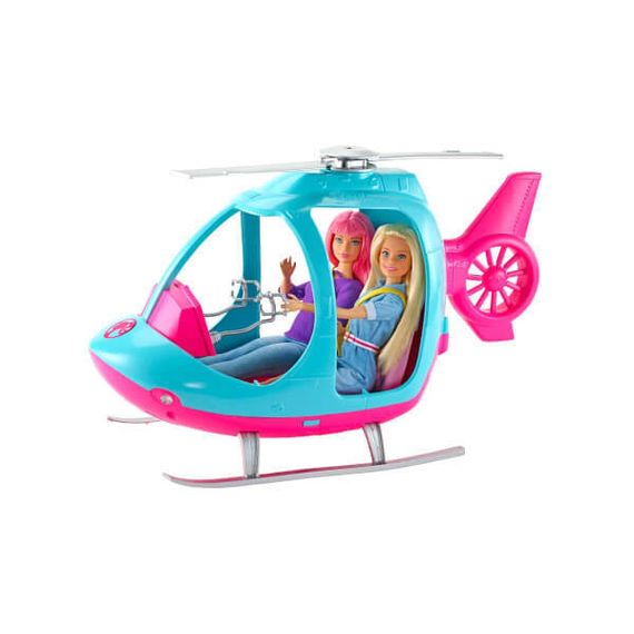 Розовый вертолет Barbie FWY29