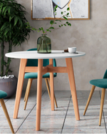 Стол обеденный Target Circle 90*90 белый
