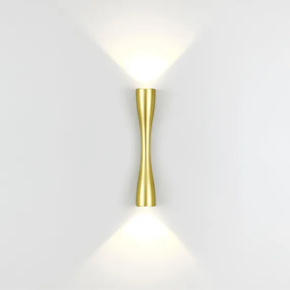 4292/10WL HIGHTECH ODL22 373 золотистый/металл Настенный светильник IP20 LED 10W 536Лм 3000K ANIKA
