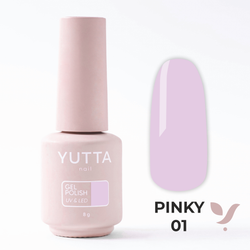 Yutta, Гель-лак Pinky 01, 8g