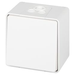 Переключатель ЭРА Эксперт 11-1503-01 IP55, 10АХ-250В, ОУ, белый