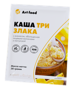 Каша Пшенная с изюмом и воздушной кукурузой, 10 порций Обогащена пшеничными отрубями и лизатами. Без сахара