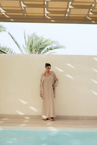 Блузка UMIDA, бежевый