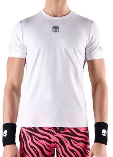Мужская теннисная футболка Hydrogen Basic Tech T-Shirt - white