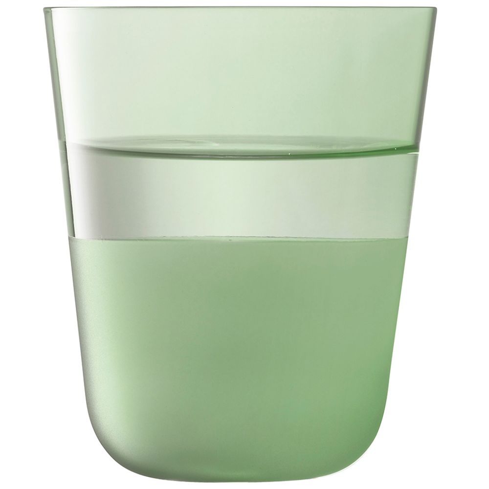 Набор стаканов Arc Contrast, 380 мл, зеленые, 2 шт.
