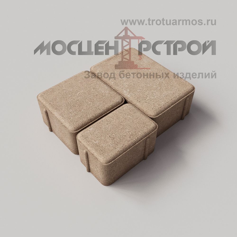 Тротуарная плитка Старый Город 180/120/80х120х60